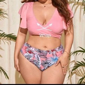 2/$20 Plus size swim suit